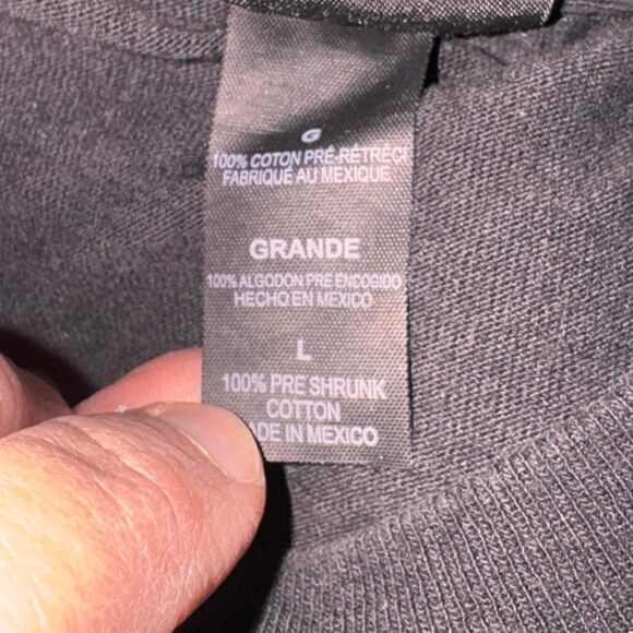 Harley Davidson black cotton t-shirt with skull design Cherokee Large Biker - Picture 6 of 8